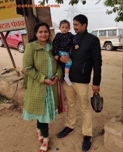 A nuclear family
