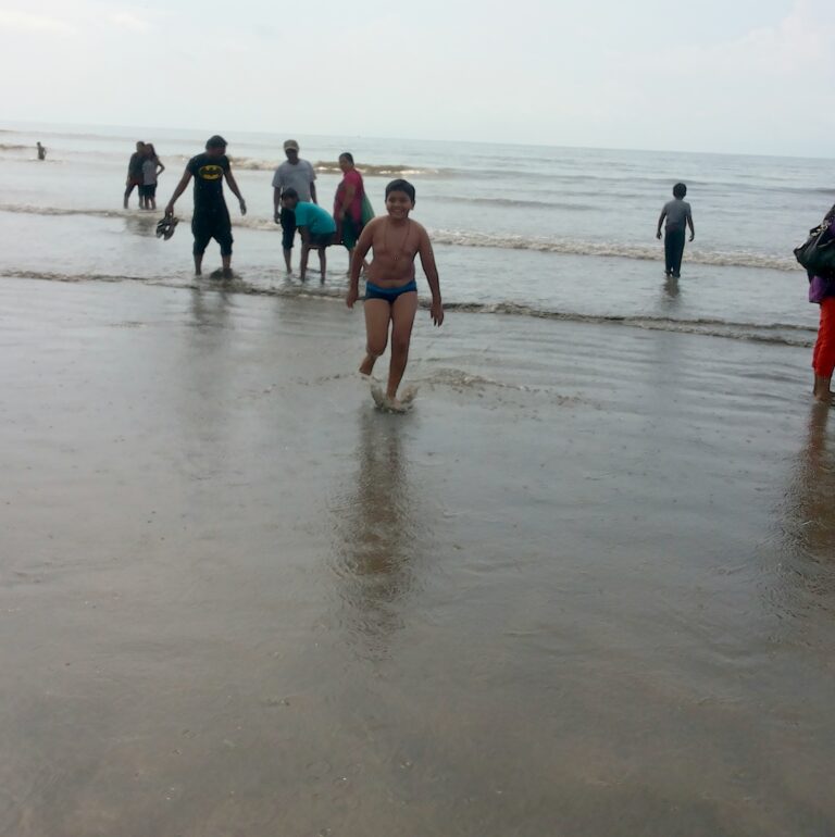 people in the water